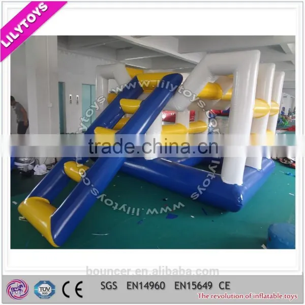 Giant Aqua Park Game Durable Adults Inflatable Jumping Obstacle Course With EN15649 Certificate photo-2