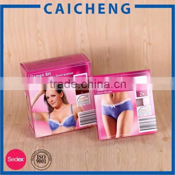 Beautiful Design Cardboard Lingerie Packaging Box photo-2