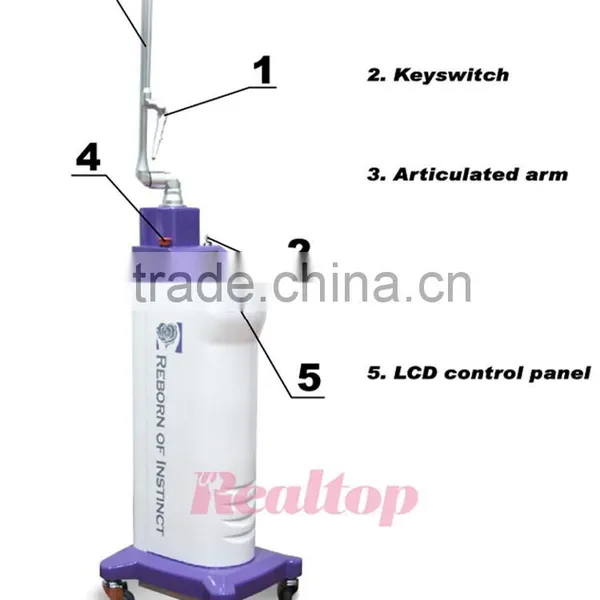 Skin Laser Machine Dermatology Professional Resurfacing Vagina Remove Neoplasms Tightening Fractional Laser Cutting Machine Co2 Equipment Eliminate Body Odor photo-4