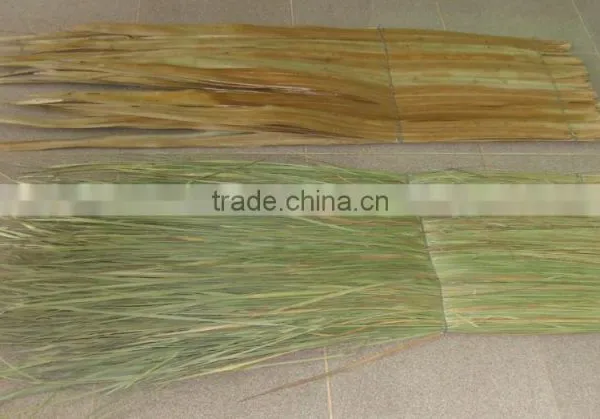 THATCH SEAGRASS PALM LEAF BEACH UMBRELLA & BAMBOO FUNRITURE_CHEAP PRICE photo-6