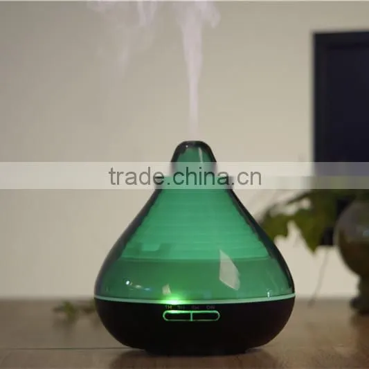 Manual Humidity Control Office Type Aroma Diffuser / Newest Design Diffuser for Home Wood Grain photo-2