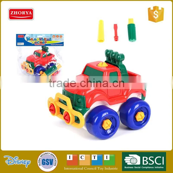 Zhorya construction car set in the Russian packaging