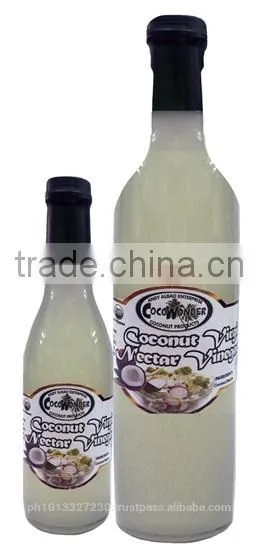 COCONUT VIRGIN NECTAR VINEGAR - Raw, 100% Natural & Functional Food