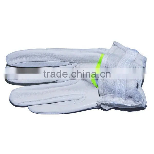 Full Finger Fitness Goatskin Abrasion Resistance Gloves photo-3