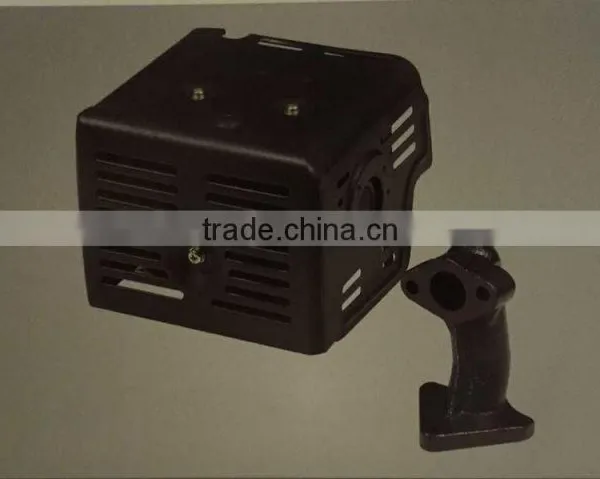 High Quality Gasoline Generator 173 Muffler for Water Pump photo-2