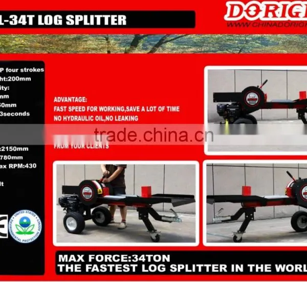 Good Quality Cheap Price Wholesale 34T Mechanical Log Splitter,cheap Log Splitter photo-2
