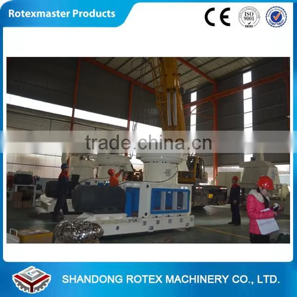 1-1.5T/H Vertical Ring Die Tree Braches Leaf Corn Cob Wood Sawdust Pellet Mill photo-5