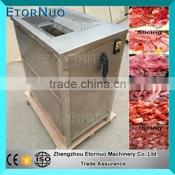 High Efficiency Stainless Steel Electric Automatic Meat Chopper Machine photo-2