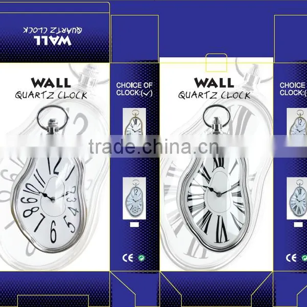 2015 the Newest Wall Quartz Clock Melting Wall Clock Novelty Home Decor Wall Clock Art Clock photo-2