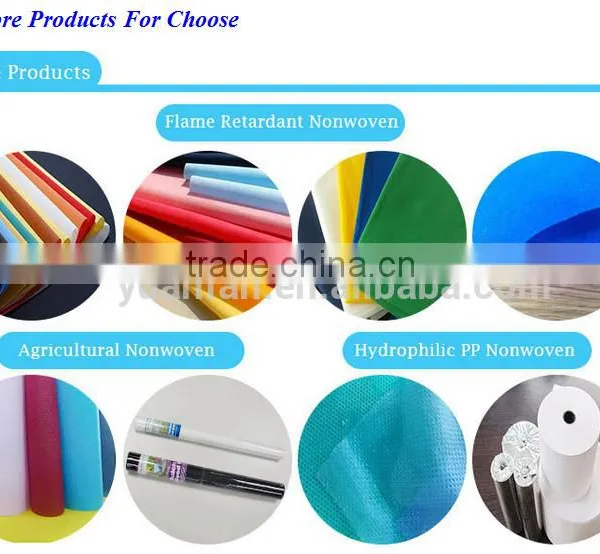 2016 High-quality Low Prices 100%PP Home Textile Nonwoven Fabric Roll Made in Zhejiang Yuanfan Nonwoven photo-5