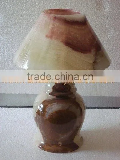 FACTORY PRODUCUNG FINE QUALITY LATEST DESGINE ONYX LAMPS HANDICRAFTS photo-6