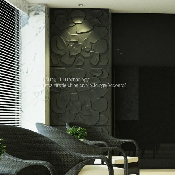 3D-панели для декора стен с тисненной текстурой photo-4