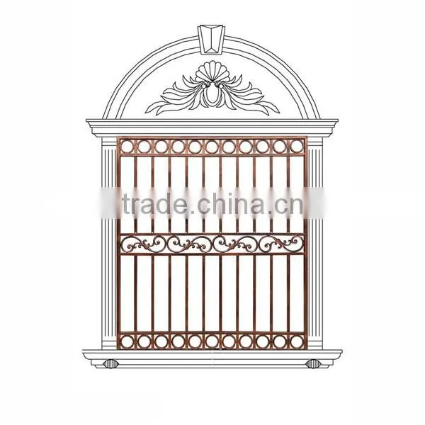 Modern Design Aluminium Window Railing Designs photo-4