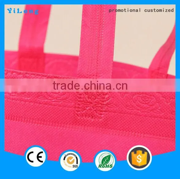 Non Woven Promotion Hand Bag Reusable Bag Non-woven Bag Canvas Handbag photo-4