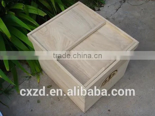 Storage Use Wood Packaging Rice Box 5 kg 10 kg Wooden Flour Box photo-3