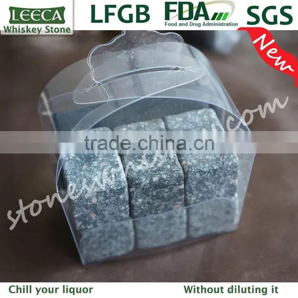 Natural Whisky Stone in PVC Box | Whisky on Rock | Rock Whisky Stone photo-2