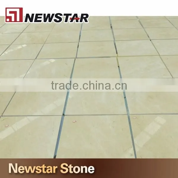 Polished Cut to Size 24 by 24 Beige Marble Floor Tile Marble Flooring photo-2