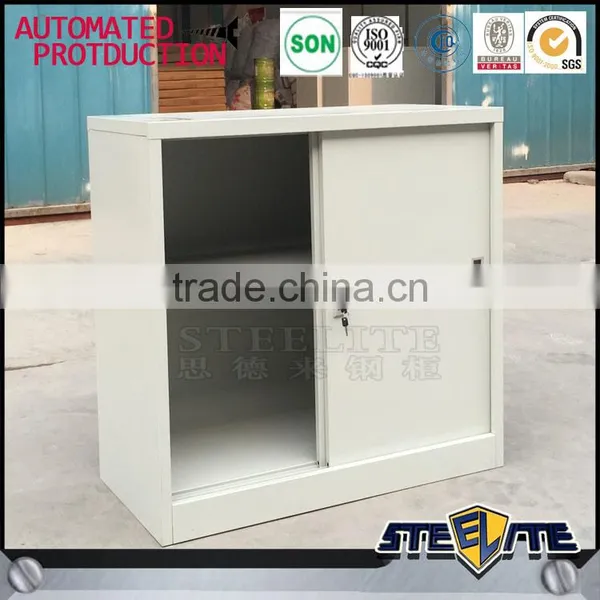Home Furniture kd Structure Bedroom Wardrobe Baby Cupboard Designs 2 Door Steel Cupboard photo-2