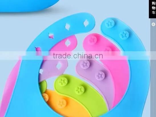 2017 New Style Baby Silicone Bib photo-2