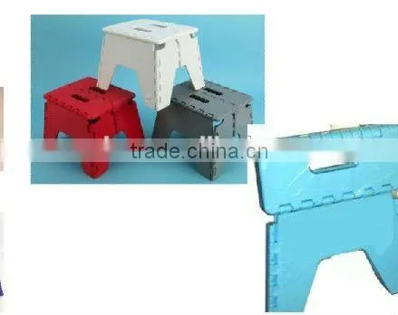 PP Plastice Folding Stool Foldable Step Stool Small Outdoor Stool photo-3