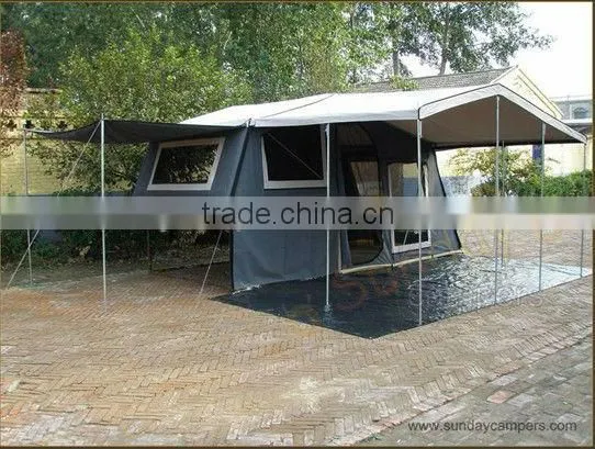 2014 New Design 9ft Camper Trailer Tents SC02 With Sun Room photo-2
