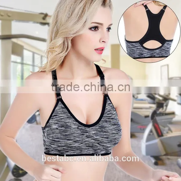 Yoga Wear Wholesale Sexy Women Breathable Sports Bra photo-2