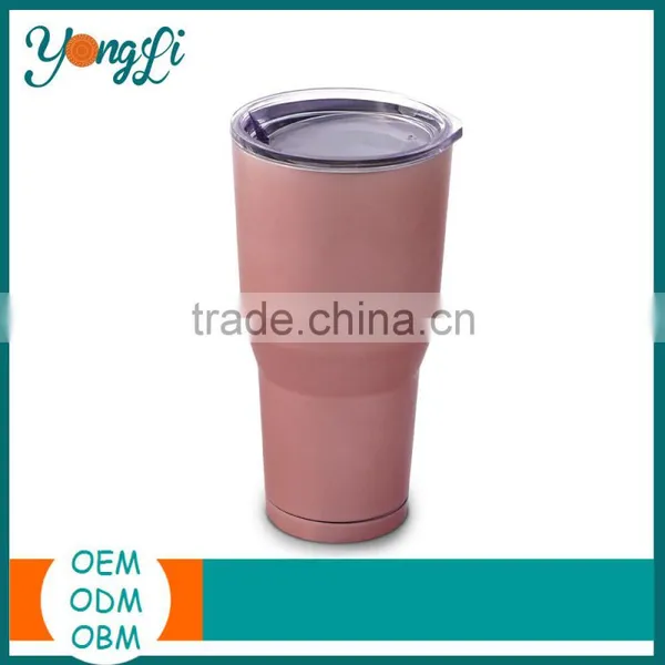 Travel Mug Set of 3 Stainless Steel Double Wall Tumbler photo-4