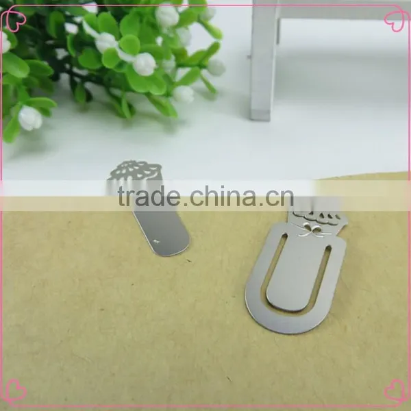 Metal Color S/S OEM Shapes Bookmark Office Stationery photo-6