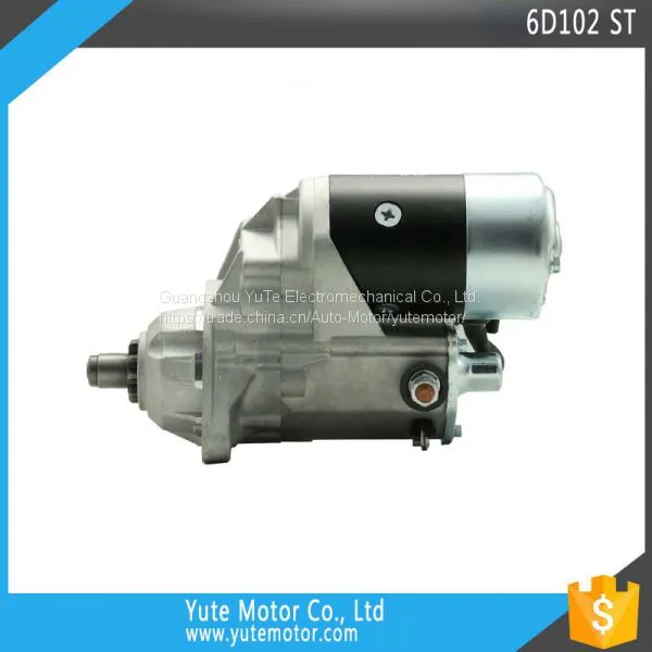 YTM 6D102 24V 10T 4.5KW Truck Exvacator Auto Starter Motor for PC200-6 photo-3