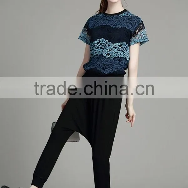 Hot Sale Personalized Chic Ladies Cheap Baggy Pants Wholesale Price photo-2