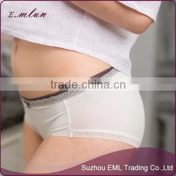 Wholesale Low Waist Custom Printing Modal Cheap Mature Women Underwear photo-6