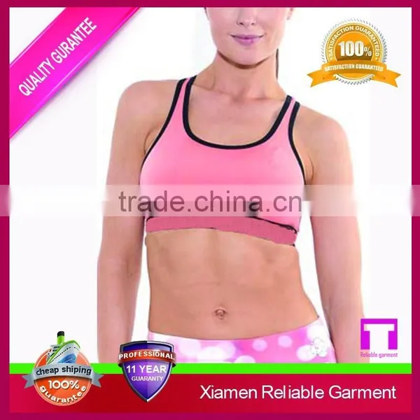 Top Quality Gym Wear 88% Nylon 12% Spandexbra/ Sexy Fitness Yoga Bra for Women photo-3