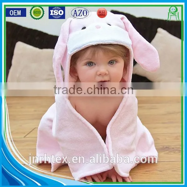 Custom Animal Design Fleece Fabric Baby Poncho Blanket photo-2