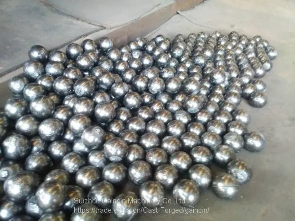 Dia.30,40mm Casting Iron Grinding Balls, Alloy Casting Chromium Grinding Media Balls photo-5
