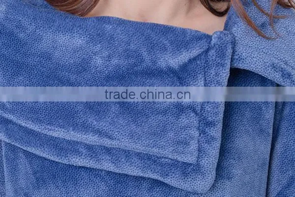 Wholesale Women Flannel Poncho 2017 Xxx Sleepwear photo-4