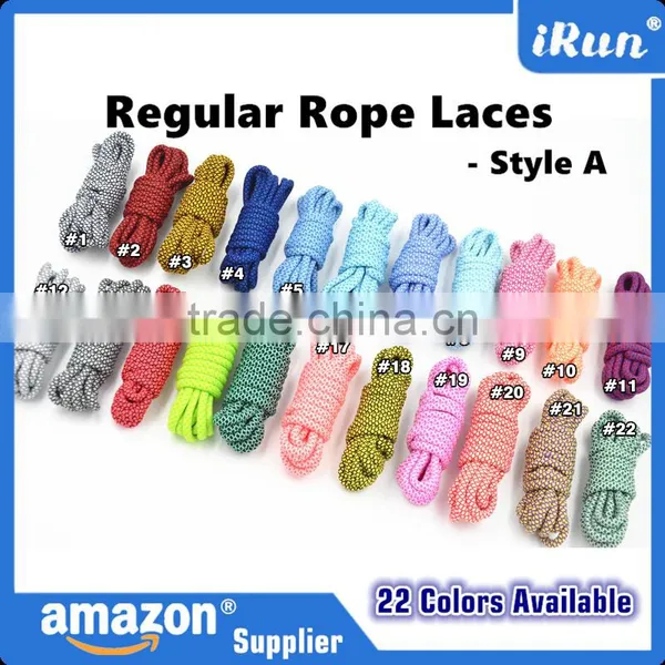 2017 Fashionable Customized Rope Shoelaces - Beautiful Yeezy Rope Laces - Round Laces - Laceup Lace for Sneakers photo-6