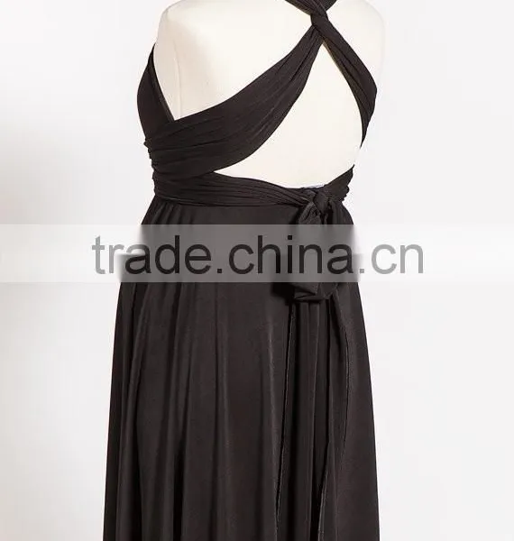 Elegant Cap Sleeves Oversized Maternity Clothes Women Fucsia Maternity Dress photo-5