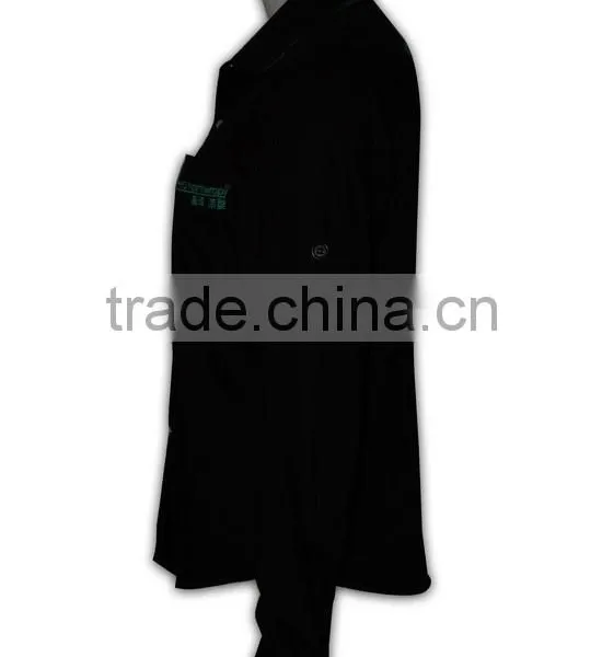 100% Cotton Design China Made Hot Sale Black Women Designer Dress Shirts photo-2