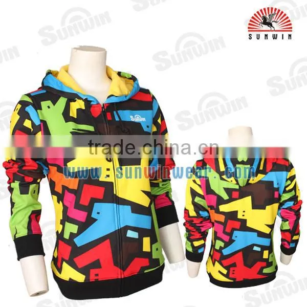 Best Quality Comfortable Custom Hooded Long Sleeve Sweat Shirts photo-2