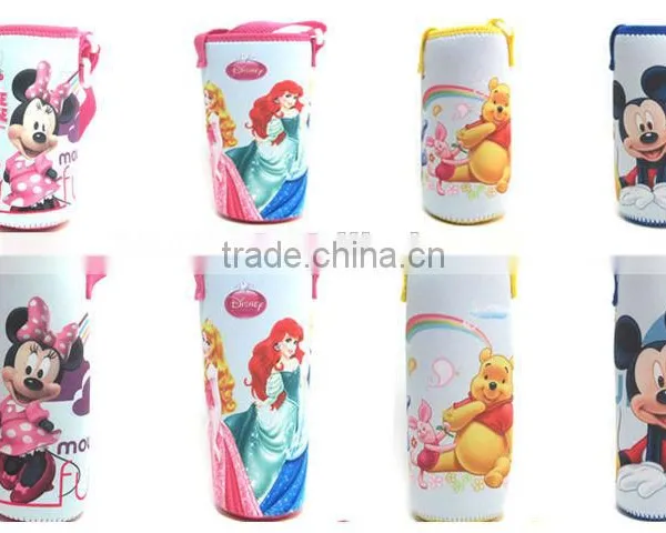 GR-B0269 Good Quality Neoprene Water Bottle Holder With Strap photo-2