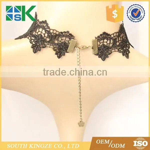 Fashion European and American Lace Necklace Handmade Gemstones Fake Collar Prom Dresses Accessories photo-2