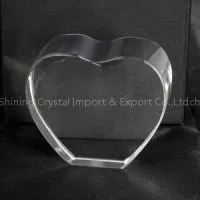 Heart Shape Blank Crystal