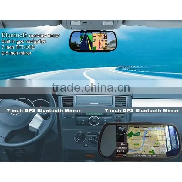 Bluetooth Handsfree FM Touchscreen 7 Inch GPS Navigator photo-3