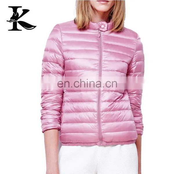 Packable Light Cheap Duck Down Feather Jacket photo-2
