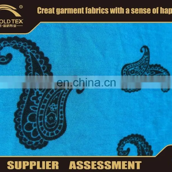 2016 Classic Polyester Rayon Spandex Fabric Printed in Keqiao Shaoxing China Fullgold photo-3