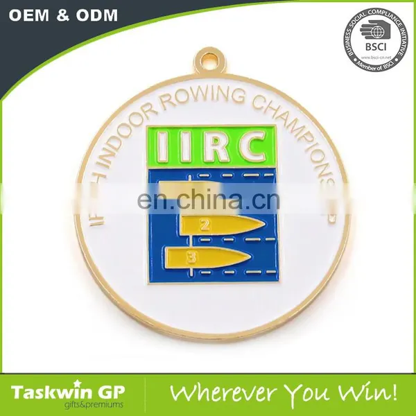 Gold Logo Cheap Award Sport Medal With Ribbons/lanyards photo-4