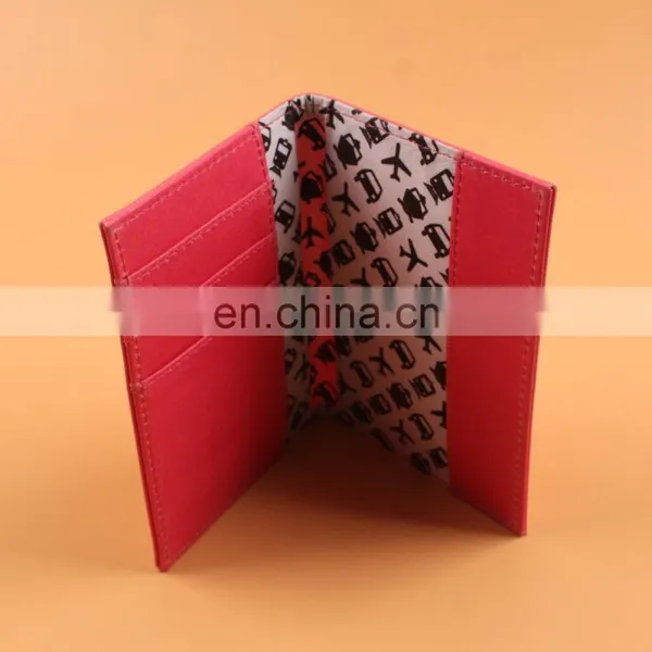 Hot Sale Custom Pink Passport Holder photo-4