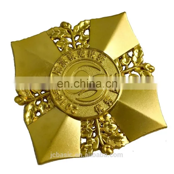 Star Shaped Metal Enamel Pin Fake Badges photo-5