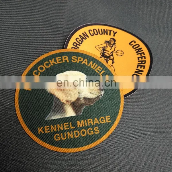 Hot Sale Wholesale Custom Digital Printed Embroidery Patch for Garment photo-4