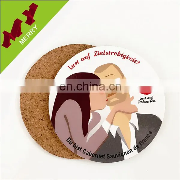 Christmas Gifts Cheap Price Cup Wood Coaster in Bulk photo-3
